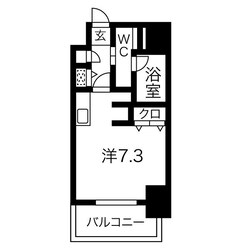 六番町駅 徒歩8分 10階の物件間取画像